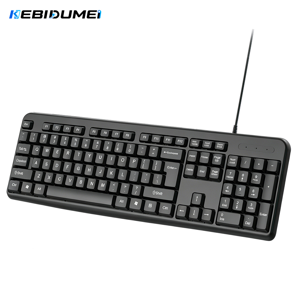 Android Tablet Gaming Accessories - KEBIDUMEI USB Kablolu Klavye 104 Tuşlu