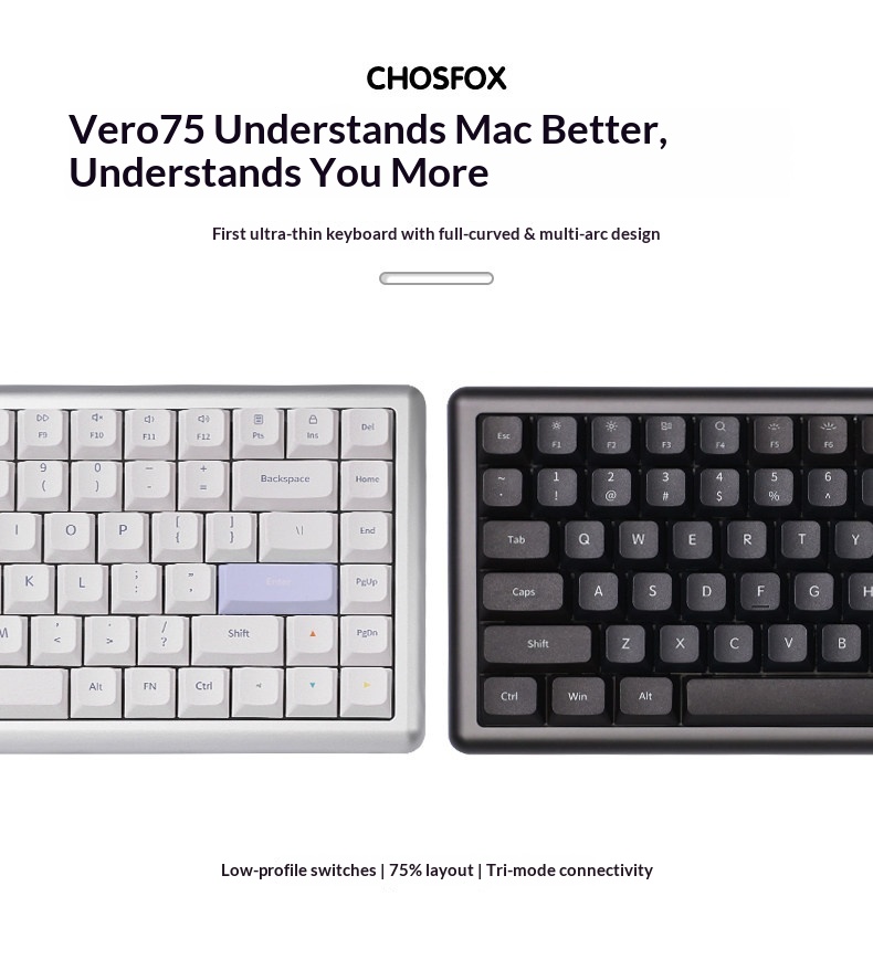 Vero75 Düşük Profil Mekanik Kl - Android Tablet Gaming Accessories incelemesi ve fiyatı